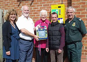 CPAD defibrillator in Nailsworth